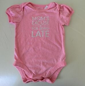 Children's Place Pink Onesie 3/6 Months